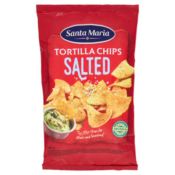 Santa Maria Tortilla Chips Salted 185 g
