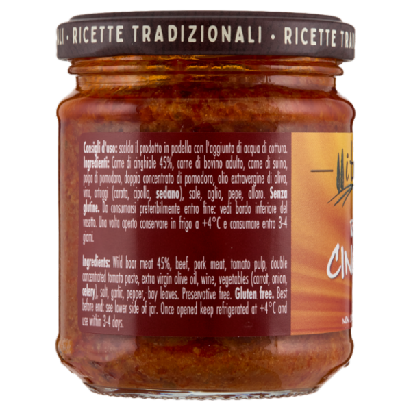 i toscanacci Ragù di Cinghiale 180 g