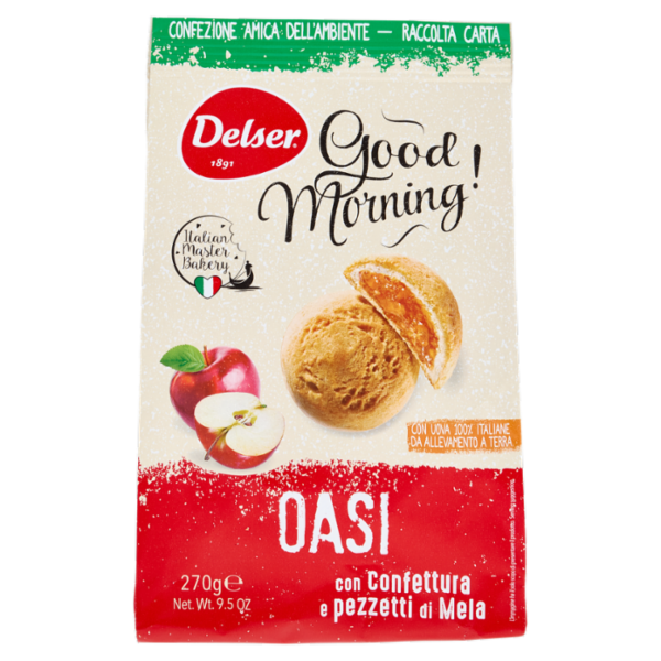 Delser Oasi con Confettura e pezzetti di Mela 270 g