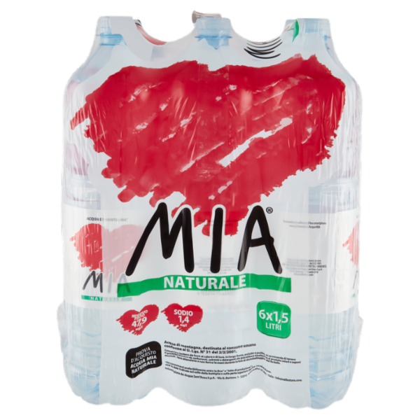 Mia Naturale 6 x 1,5 Litri