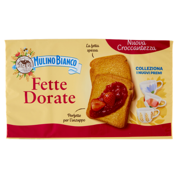 Mulino Bianco Fette Biscottate Dorate 630g