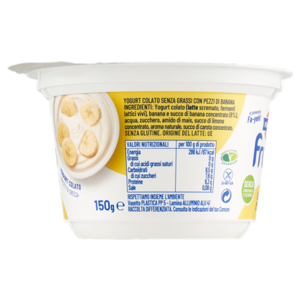Fage fruyo Banana 0% Grassi 150 g