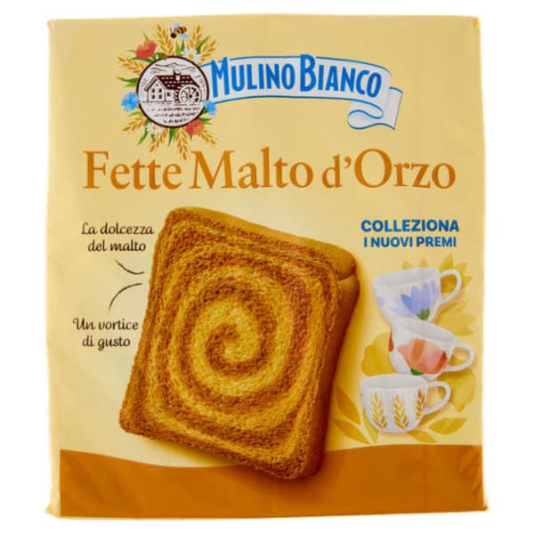 Mulino Bianco Fette Biscottate Malto d'Orzo 315g