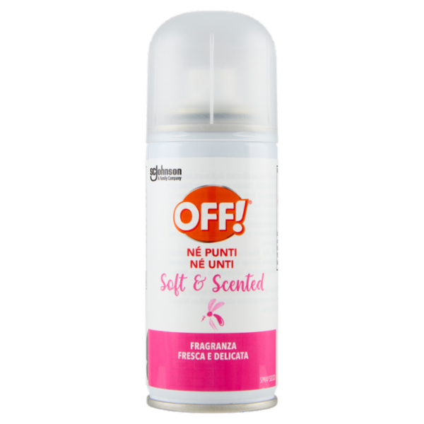 OFF! Soft&Scented spray secco, insetto repellente, contro le zanzare, 100ml