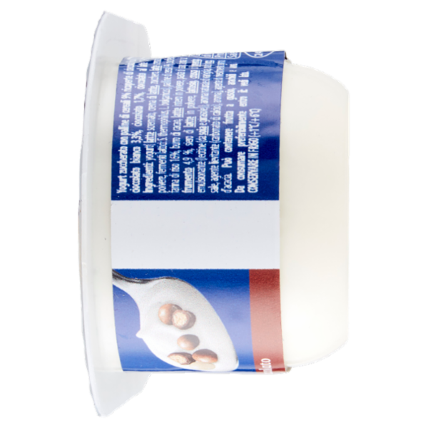 Danone Duo, Yogurt Bianco Cremoso con Croccanti Palline al Cioccolato, 98g