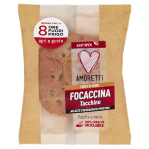 Amoretti Focaccina Tacchino 80 g