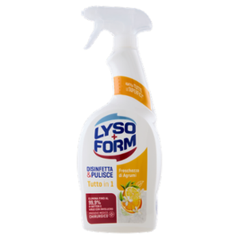 Lysoform Disinfetta & Pulisce Tutto In 1 Freschezza Di Agrumi 700 Ml