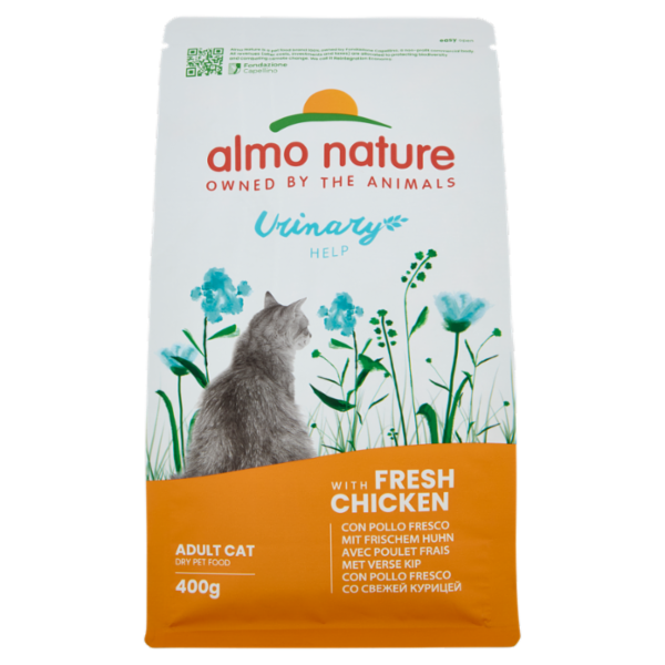 almo nature Urinary Help Adult Cat con Pollo Fresco 400 g