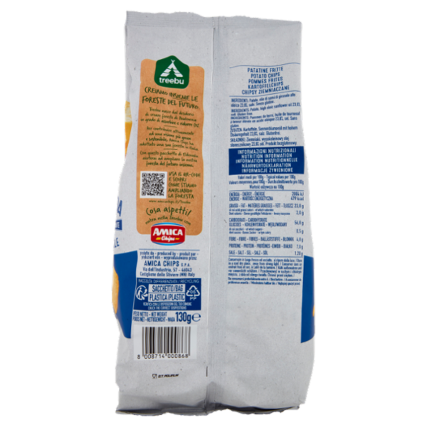 Amica Chips Eldorada Ricetta Tradizionale 130 g