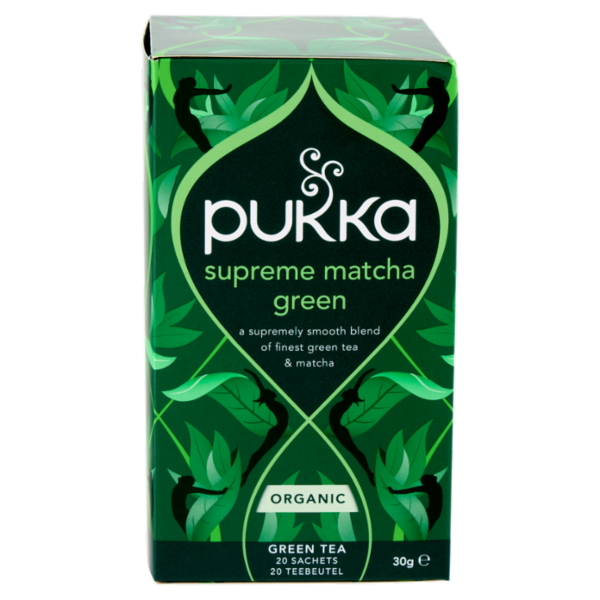 pukka supreme matcha green Organic 20 Bustine di Tè Verde 30 g