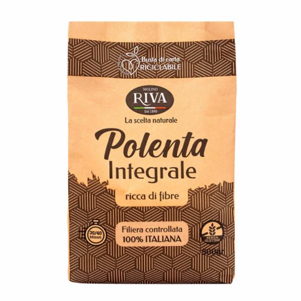 Mulino Riva Polenta Integrale Ricca di Fibre 500 g