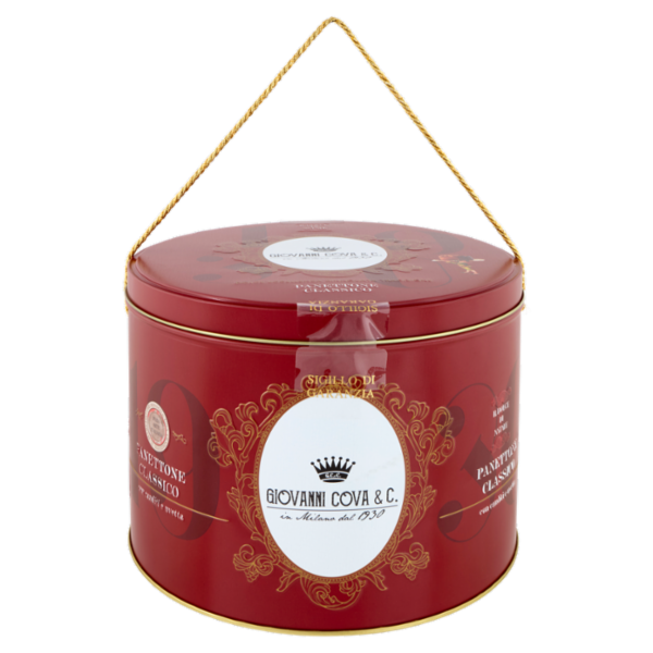 Giovanni Cova & C. Panettone Classico con uvetta e canditi 1000 g