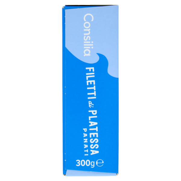 Consilia Filetti di Platessa Impanati Surgelati 300 g