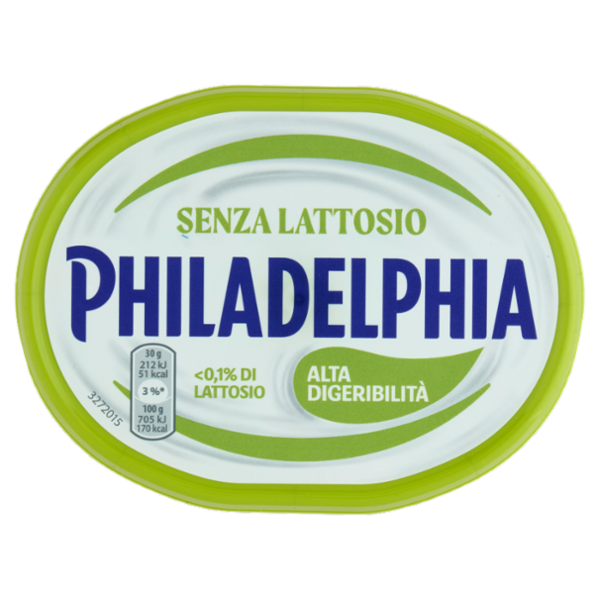 Philadelphia Senza Lattosio 175g