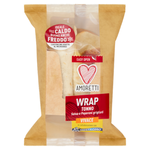 Amoretti Wrap Tonno Salsa e Peperoni grigliati Vivace 150 g