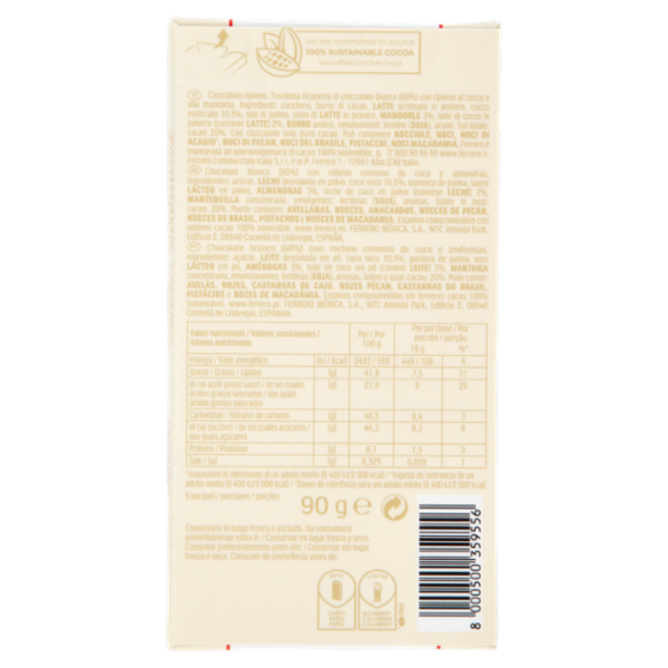 Raffaello Cocco e Mandorla 90 g