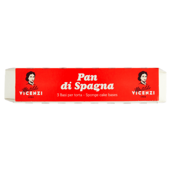 Matilde Vicenzi Pan di Spagna 3 Basi per torta 400 g