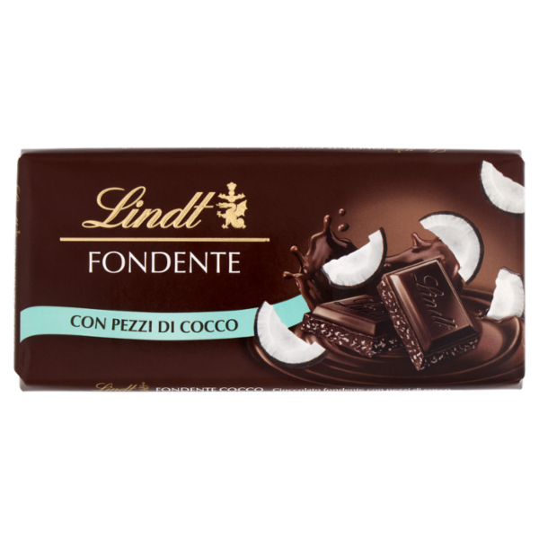 Lindt Gamme Bleue Tavoletta Cioccolato Fondente Cocco 100 g
