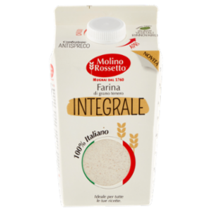Molino Rossetto Farina Di Grano Tenero Integrale 750 g