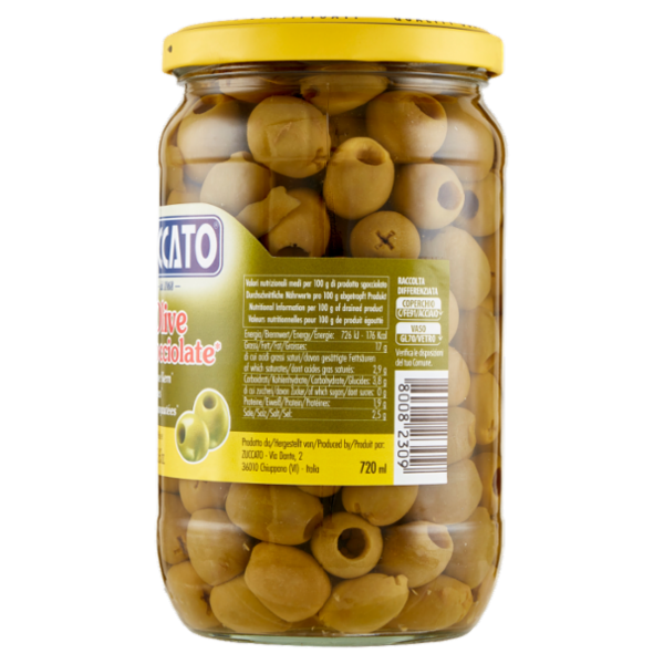 Zuccato Olive denocciolate* 670 g