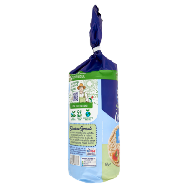 Riso Scotti Selezione Speciale Gusto in Libertà Risette Snack 100% Riso 150 g