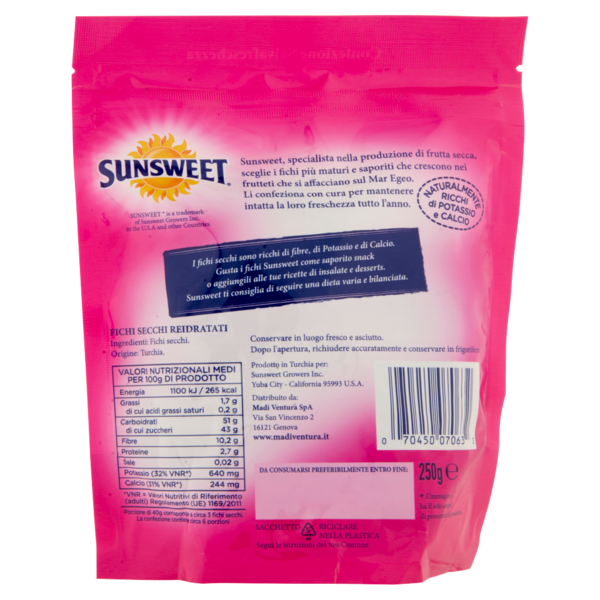 Sunsweet Fichi Secchi 250 g