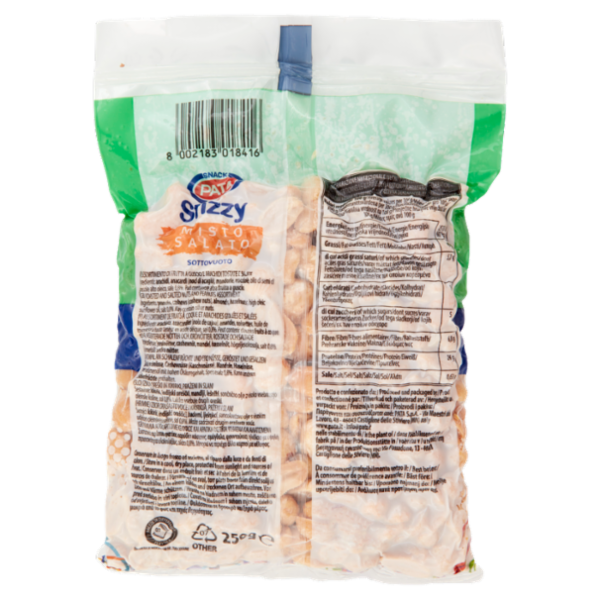Pata Sfizzy Misto Salato Sottovuoto 250 g