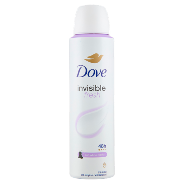 Dove invisble fresh anti-perspirant 150 ml