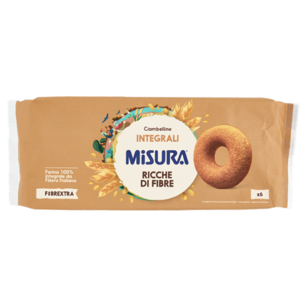 Misura Fibrextra 6 Ciambelline Integrali 230 g