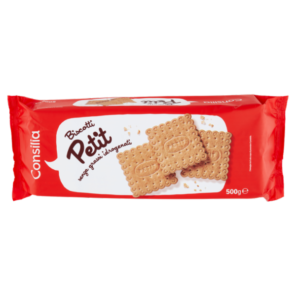 Consilia Biscotti Petit in Confezioni Salvafreschezza 500 g