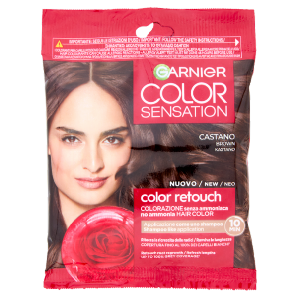 Garnier Color Sensation color retouch Colorazione senza ammoniaca Castano