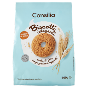Consilia Biscotti Integrali Senza Zuccheri Aggiunti 500 g