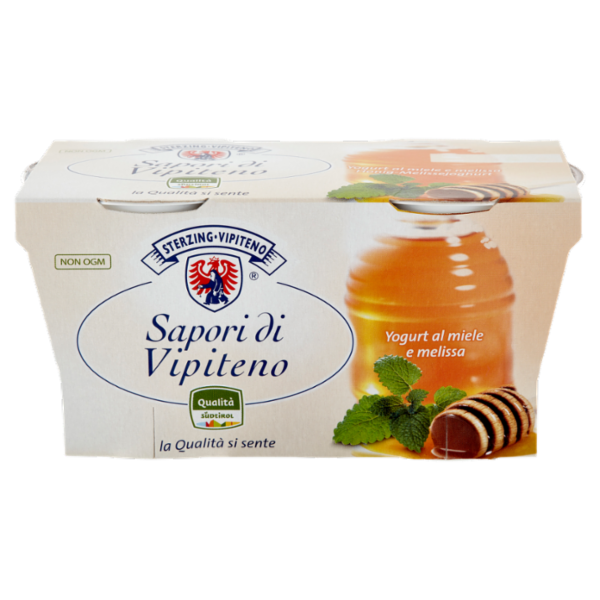 Sterzing Vipiteno Sapori di Vipiteno Yogurt al miele e melissa 2 x 125 g