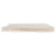 Consilia Vassoi Ovali in Fibra Vegetale Bianchi 26x19,5 cm 15 pezzi