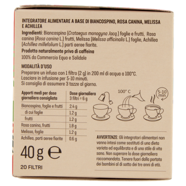 altromercato Tisana Cuore 20 x 2 g