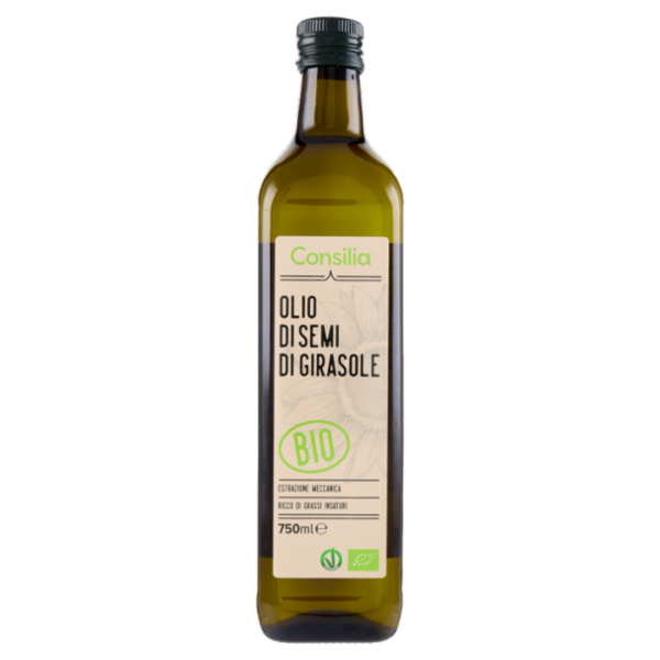 Consilia Olio di Semi di Girasole Biologico 750 ml