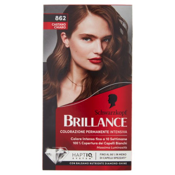 Brillance Colorazione Permanente Intensiva 862 Castano Chiaro