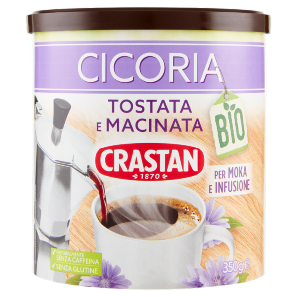 Crastan Bio Cicoria Tostata e Macinata 350 g