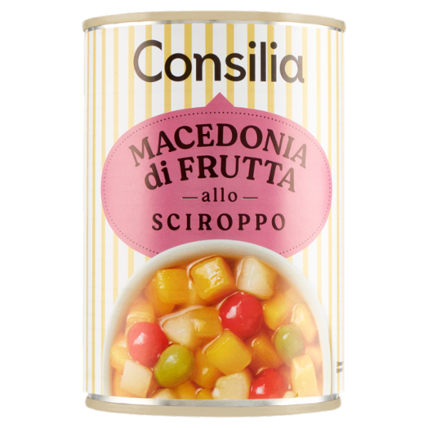 Consilia Macedonia di Frutta allo Sciroppo 411 g