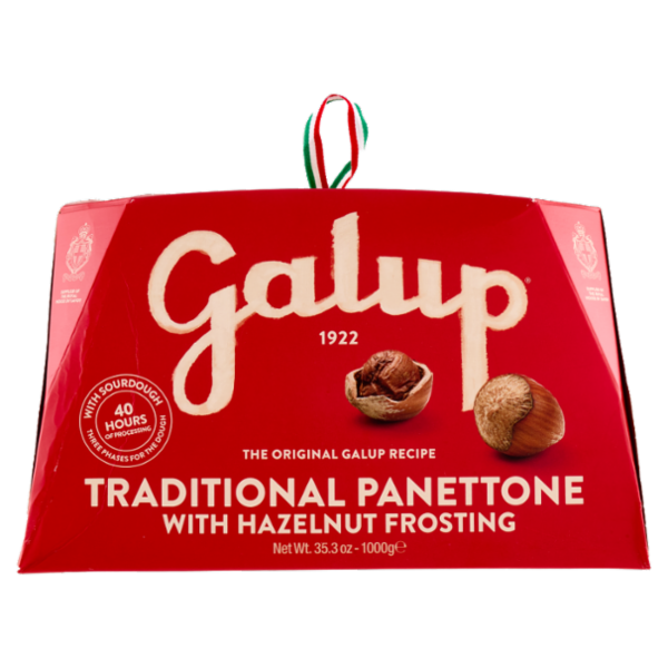 Galup il Panettone Goloso con Glassa alle Nocciole 1000 g