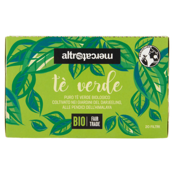 altromercato Bio tè verde 20 Filtri 40 g