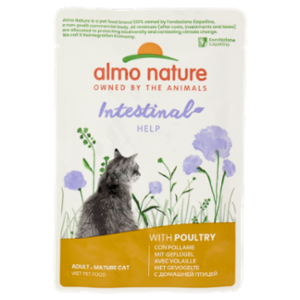 Almo Nature Intestinal Help Adult & Mature Cat Con Pollame 70 g