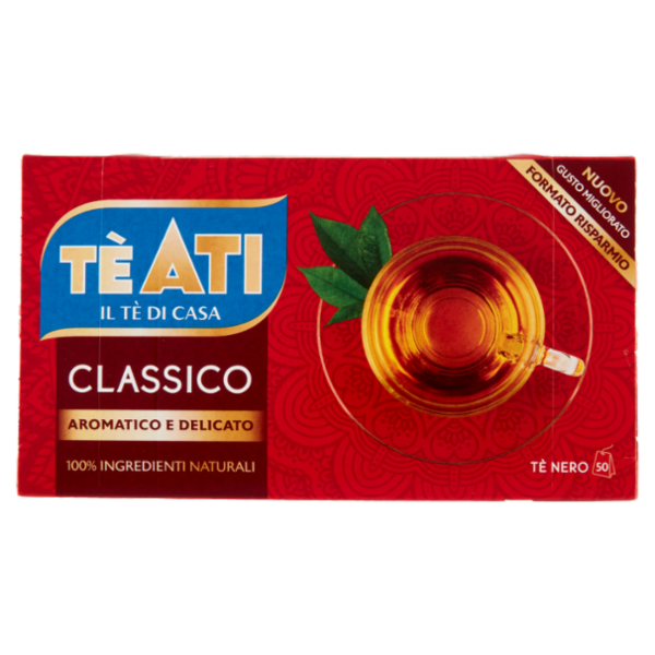 TèAti Classico Tè Nero 50 x 1,5 g