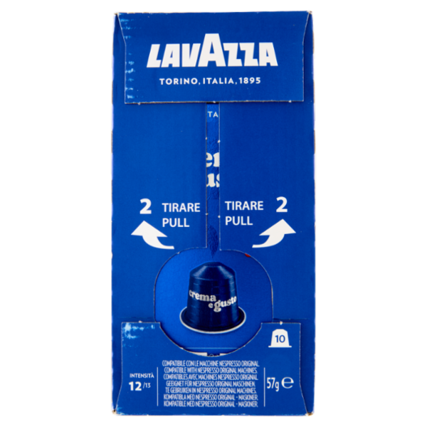 Lavazza crema e gusto Classico Compatibile con Nespresso Original 10 Capsule 10x5,7g
