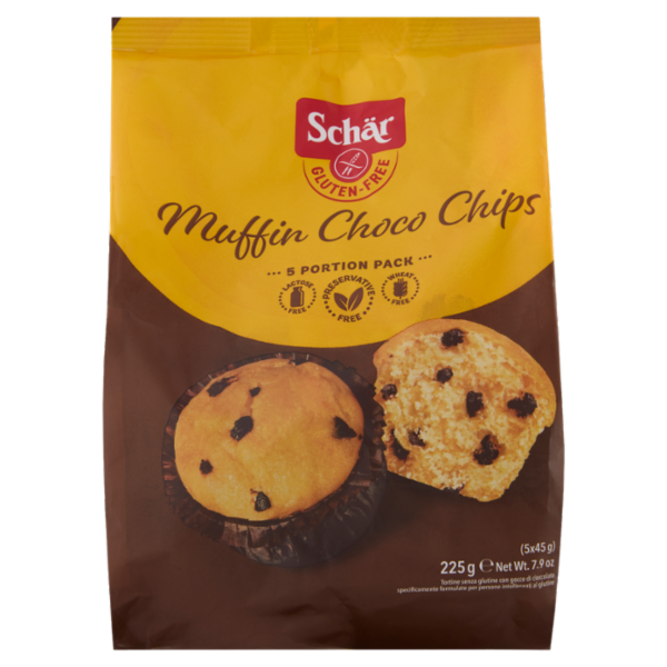 Schär Muffin Choco Chips 5 x 45 g
