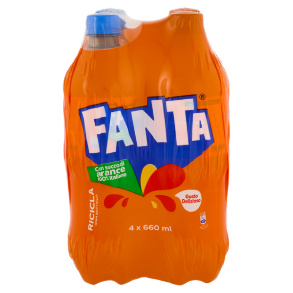 Fanta Orange PET 4 x 66 cl
