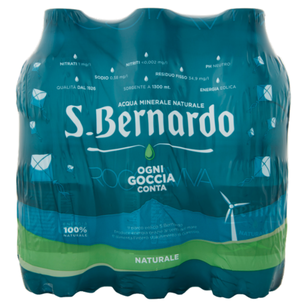 S.Bernardo Rocciaviva Naturale 6 x 0,5 L