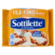 Sottilette Fila e Fondi con mozzarella - formaggio fuso a fette - 200 g