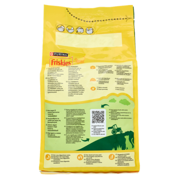 PURINA FRISKIES Adult Manzo e Pollo e con Verdure 1,5kg