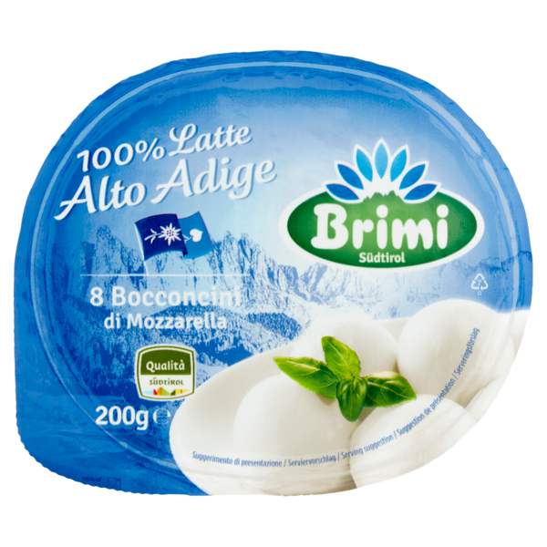 Brimi 8 Bocconcini di Mozzarella 200 g